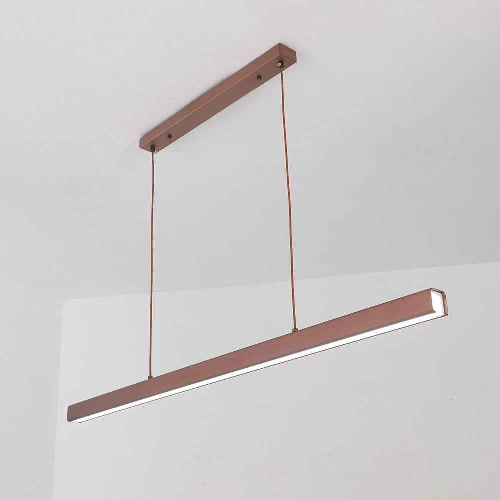 Thala Suspension Linéaire Moderne  Noir/Marron Salon - image 9 | Maison Opale