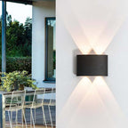 Tronix Applique Murale Rectangulaire Moderne  Noir/Blanc. Corridor - image 13 | Maison Opale