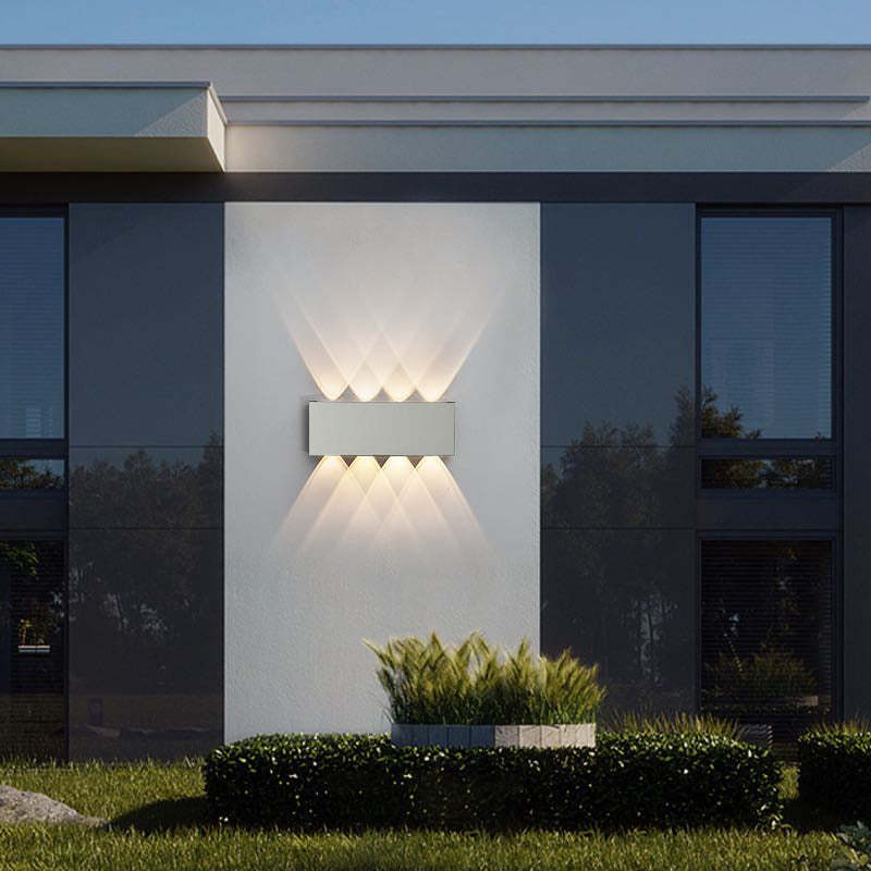 Tronix Applique Murale Rectangulaire Moderne  Noir/Blanc. Corridor - image 15 | Maison Opale