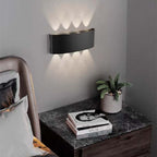 Tronix Applique Murale Rectangulaire Moderne  Noir/Blanc. Corridor - image 21 | Maison Opale