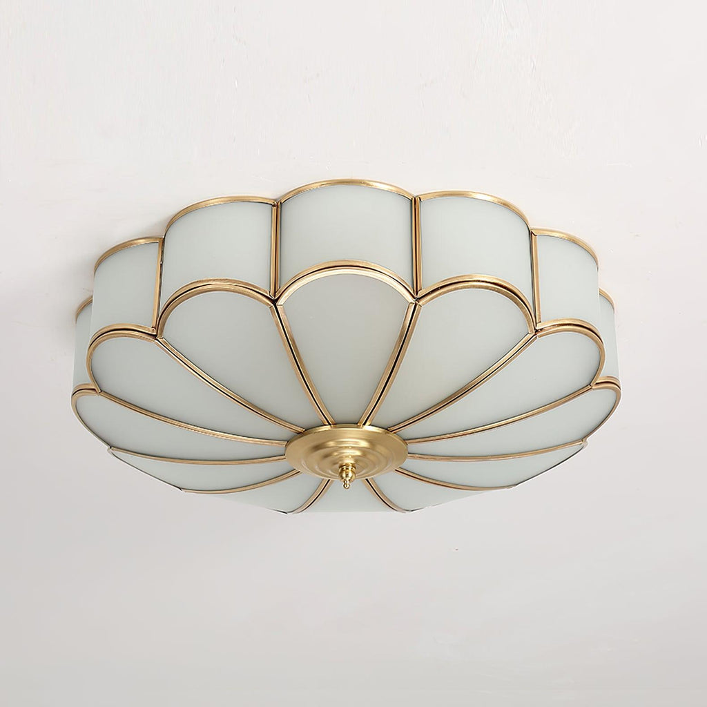 Ulira Plafonnier Design Fleur Verre - image 2 | Maison Opale