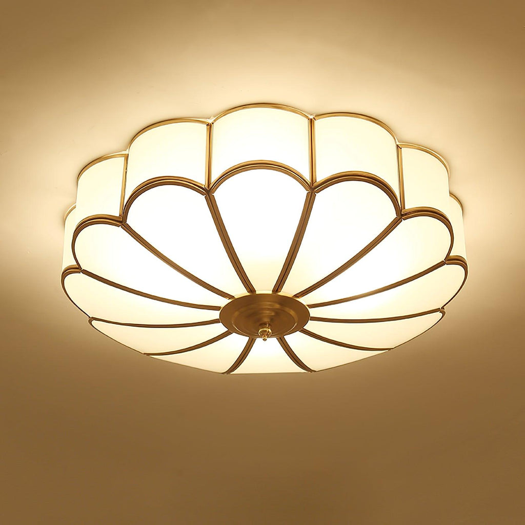 Ulira Plafonnier Design Fleur Verre - image 7 | Maison Opale
