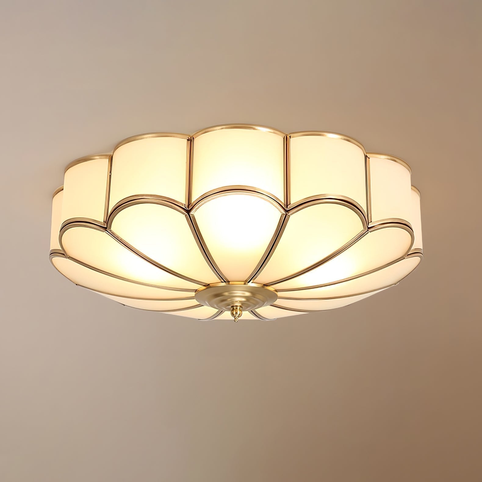 Ulira Plafonnier Design Fleur Verre - image 8 | Maison Opale