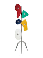 Valentina Lampadaire Design Géométrique Coloré, Métal/Résine, Salon - image 5 | Maison Opale
