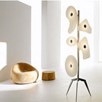 Valentina Lampadaire Design Géométrique Coloré, Métal/Résine, Salon - image 8 | Maison Opale