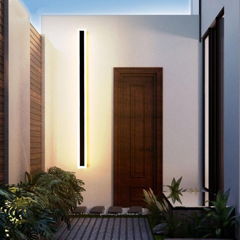 Vynn Applique Murale Extérieur Moderne Étanche LED  Noir/Blanc - image 16 | Maison Opale