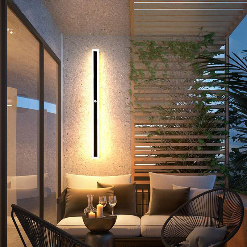 Vynn Applique Murale Extérieur Moderne Étanche LED  Noir/Blanc - image 25 | Maison Opale