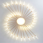 Wesley Plafonnier Feu d'Artifice Linéaire Moderne Noir/Doré - image 36 | Maison Opale