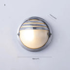 Wyre Applique Murale Géométrique Moderne en Métal et Verre - image 13 | Maison Opale