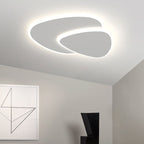 Zeno Plafonnier Triangle Moderne Blanc Salon - image 10 | Maison Opale