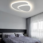 Zeno Plafonnier Triangle Moderne Blanc Salon - image 13 | Maison Opale
