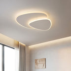 Zeno Plafonnier Triangle Moderne Blanc Salon - image 2 | Maison Opale